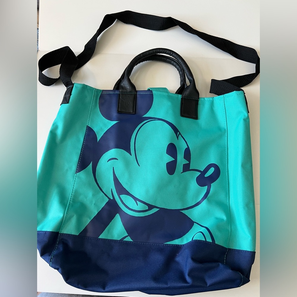 Disney Mickey Mouse Canvas Large Shoulder and Hand Tote Bag